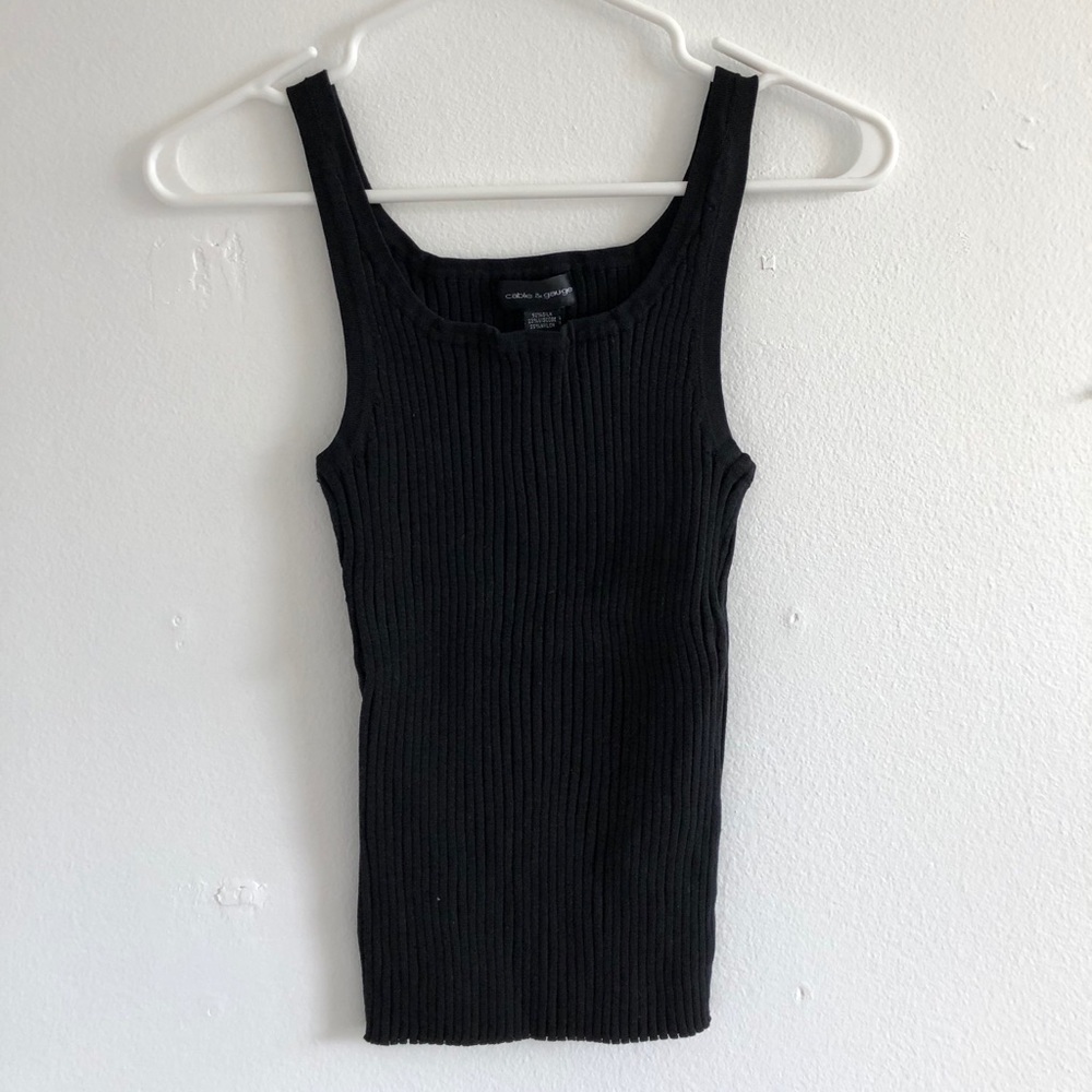 Ribbed tank cable & gauge